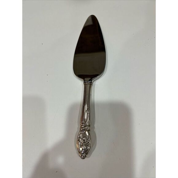 Mid Century Modern Stainless Wedding Pie/Cake Knife/Server Approximately 11”. - Picture 7 of 9